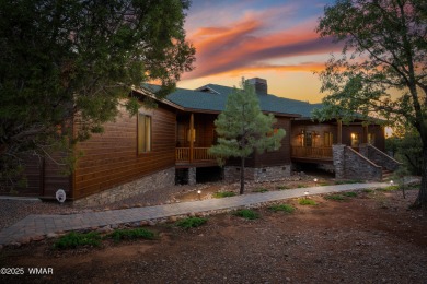 Beautiful corner lot cabin in Show Low's Torreon Golf community on Torreon Golf Club in Arizona - for sale on GolfHomes.com, golf home, golf lot