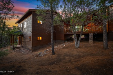Beautiful corner lot cabin in Show Low's Torreon Golf community on Torreon Golf Club in Arizona - for sale on GolfHomes.com, golf home, golf lot