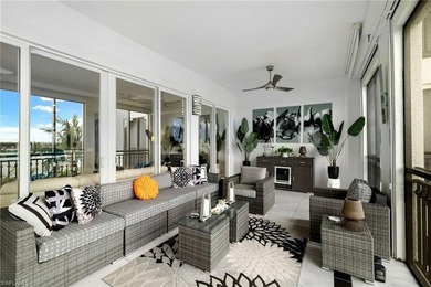 Experience elevated waterfront living in this exceptional on Miromar Lakes Golf Club in Florida - for sale on GolfHomes.com, golf home, golf lot