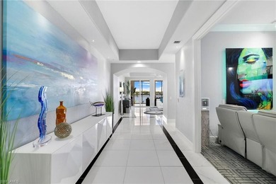 Experience elevated waterfront living in this exceptional on Miromar Lakes Golf Club in Florida - for sale on GolfHomes.com, golf home, golf lot