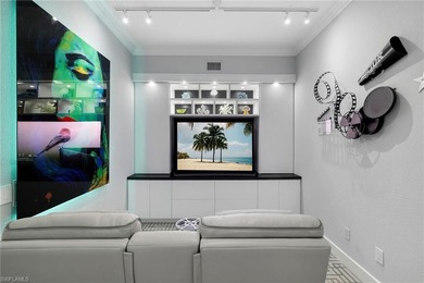 Experience elevated waterfront living in this exceptional on Miromar Lakes Golf Club in Florida - for sale on GolfHomes.com, golf home, golf lot