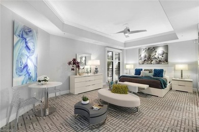 Experience elevated waterfront living in this exceptional on Miromar Lakes Golf Club in Florida - for sale on GolfHomes.com, golf home, golf lot