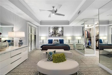 Experience elevated waterfront living in this exceptional on Miromar Lakes Golf Club in Florida - for sale on GolfHomes.com, golf home, golf lot