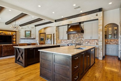 Welcome Home to this STUNNING, Waterfront, Updated Custom home on Timarron Country Club in Texas - for sale on GolfHomes.com, golf home, golf lot