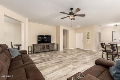 Resort-style living in 45+ active adult community! This popular on Cimarron Golf Club in Arizona - for sale on GolfHomes.com, golf home, golf lot