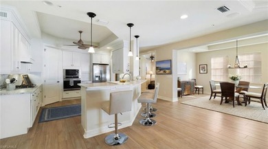 Experience breathtaking sunset views from one of the most on Miromar Lakes Golf Club in Florida - for sale on GolfHomes.com, golf home, golf lot