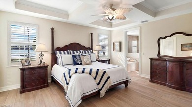 Experience breathtaking sunset views from one of the most on Miromar Lakes Golf Club in Florida - for sale on GolfHomes.com, golf home, golf lot