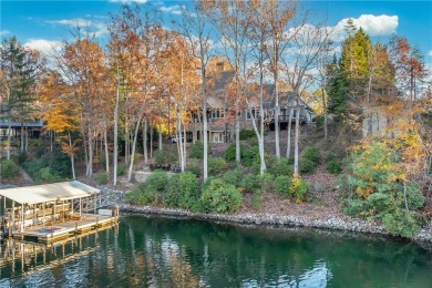 From its splendidly landscaped--and conveniently level--front on The Cliffs At Keowee Vineyards Golf Club in South Carolina - for sale on GolfHomes.com, golf home, golf lot