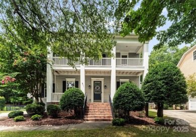 Experience luxury living in this exquisite 3 story, 6 bedroom, 4 on The Palisades Country Club in North Carolina - for sale on GolfHomes.com, golf home, golf lot