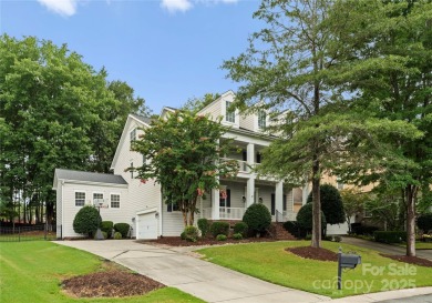 Experience luxury living in this exquisite 3 story, 6 bedroom, 4 on The Palisades Country Club in North Carolina - for sale on GolfHomes.com, golf home, golf lot