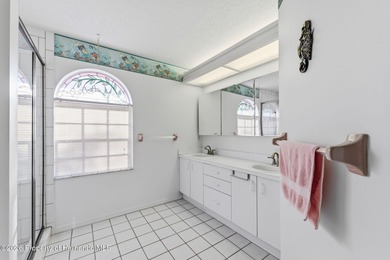 Located in the gated 55+ community of Timber Pines, this on Timber Pines Golf Course in Florida - for sale on GolfHomes.com, golf home, golf lot