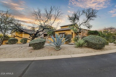 Rare Chiricahua Villa in Saguaro Forest in Desert Mountain on Desert Mountain Golf Club - Renegade Course in Arizona - for sale on GolfHomes.com, golf home, golf lot