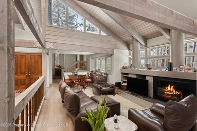 Riverfront single-family homes in Aspen are as rare as powder on Aspen Golf Club in Colorado - for sale on GolfHomes.com, golf home, golf lot