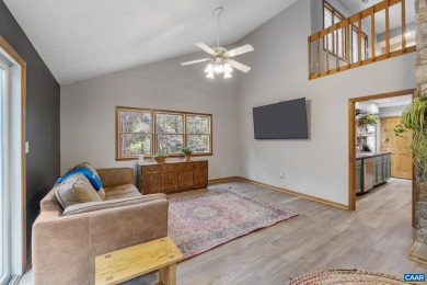 Step inside this spacious, contemporary home filled with soaring on Lake Monticello Golf Course in Virginia - for sale on GolfHomes.com, golf home, golf lot
