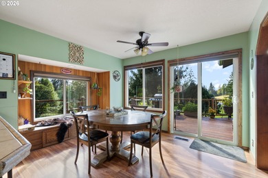 Stunning custom built 4 bedroom, 2 bath Home nestled on 1 acre on Alderbrook Golf Course in Oregon - for sale on GolfHomes.com, golf home, golf lot