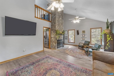 Step inside this spacious, contemporary home filled with soaring on Lake Monticello Golf Course in Virginia - for sale on GolfHomes.com, golf home, golf lot