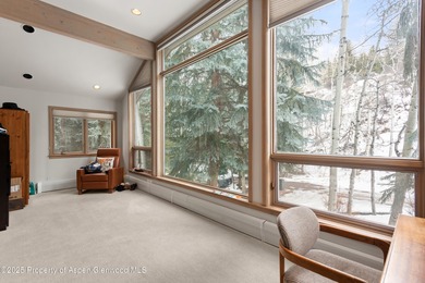 Riverfront single-family homes in Aspen are as rare as powder on Aspen Golf Club in Colorado - for sale on GolfHomes.com, golf home, golf lot