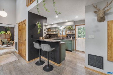 Step inside this spacious, contemporary home filled with soaring on Lake Monticello Golf Course in Virginia - for sale on GolfHomes.com, golf home, golf lot