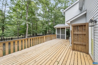 Step inside this spacious, contemporary home filled with soaring on Lake Monticello Golf Course in Virginia - for sale on GolfHomes.com, golf home, golf lot