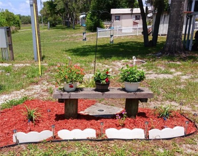 This charming 2022 Factory Expo Direct Park Model sits on one of on Glen Lakes Country Club in Florida - for sale on GolfHomes.com, golf home, golf lot