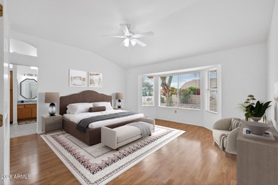 This EXPANDED Barcelona with a private CASITA and oversized on Deer Valley Golf Course in Arizona - for sale on GolfHomes.com, golf home, golf lot