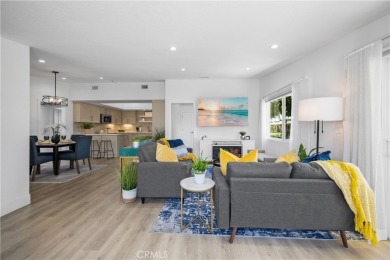 Step into this fully reimagined home in Mutual 5, where modern on Leisure World Seal Beach Golf Course in California - for sale on GolfHomes.com, golf home, golf lot