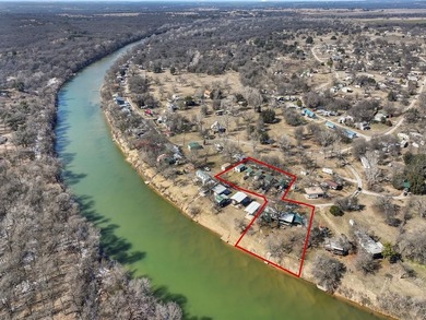 Waterfront living on the Brazos River offers a rare opportunity on Horseshoe Bend Country Club in Texas - for sale on GolfHomes.com, golf home, golf lot
