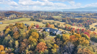 Perched at the top of a private hill overlooking beautiful on Kinser Park Golf Course in Tennessee - for sale on GolfHomes.com, golf home, golf lot