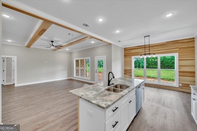 Stunning 4-Bedroom Home on the Golf Course with Custom Features on Southern Hills Golf Club in Georgia - for sale on GolfHomes.com, golf home, golf lot