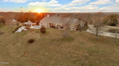 Perched at the top of a private hill overlooking beautiful on Kinser Park Golf Course in Tennessee - for sale on GolfHomes.com, golf home, golf lot
