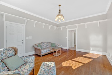 Perched at the top of a private hill overlooking beautiful on Kinser Park Golf Course in Tennessee - for sale on GolfHomes.com, golf home, golf lot