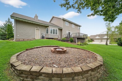 Welcome home to this sprawling 4BR/3.5BA home in Oregon's finest on The Legend At Bergamont in Wisconsin - for sale on GolfHomes.com, golf home, golf lot