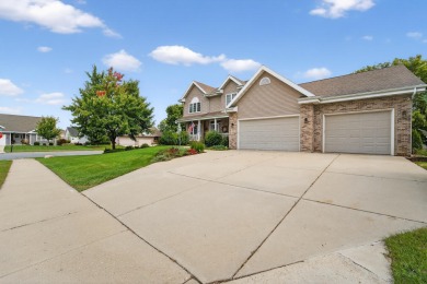 Welcome home to this sprawling 4BR/3.5BA home in Oregon's finest on The Legend At Bergamont in Wisconsin - for sale on GolfHomes.com, golf home, golf lot