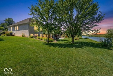 This all BRICK, one level home with a FINISHED walk-out basement on Hickory Stick Golf Club in Indiana - for sale on GolfHomes.com, golf home, golf lot