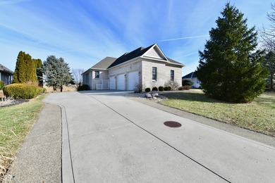 This all BRICK, one level home with a FINISHED walk-out basement on Hickory Stick Golf Club in Indiana - for sale on GolfHomes.com, golf home, golf lot