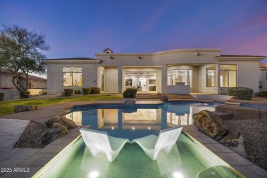 Nestled in the McDowell Mountain foothills, this luxury remodel on Ancala Country Club in Arizona - for sale on GolfHomes.com, golf home, golf lot