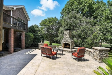 Stunning executive brick home in the gated Rock Barn Golf on Rock Barn Golf and Spa in North Carolina - for sale on GolfHomes.com, golf home, golf lot