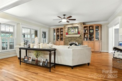 Stunning executive brick home in the gated Rock Barn Golf on Rock Barn Golf and Spa in North Carolina - for sale on GolfHomes.com, golf home, golf lot
