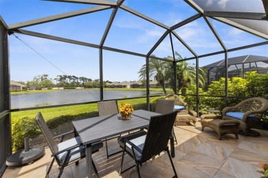 Welcome to Your Dream LAKEFRONT Villa - Maintenance-Free Living on Sabal Trace Golf and Country Club in Florida - for sale on GolfHomes.com, golf home, golf lot