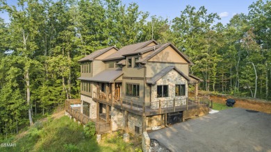 Architect Designed Custom Mountain Masterpiece in Gatlinburg! on Bent Creek Golf Course in Tennessee - for sale on GolfHomes.com, golf home, golf lot