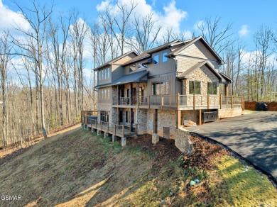 Architect Designed Custom Mountain Masterpiece in Gatlinburg! on Bent Creek Golf Course in Tennessee - for sale on GolfHomes.com, golf home, golf lot