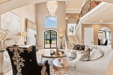 Exquisite turn-key Mediterranean style beach home located in the on Emerald Bay Golf Club in Florida - for sale on GolfHomes.com, golf home, golf lot