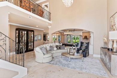 Exquisite turn-key Mediterranean style beach home located in the on Emerald Bay Golf Club in Florida - for sale on GolfHomes.com, golf home, golf lot
