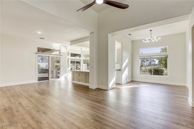 GOLF COURSE + MOUNTAIN VIEWS! Stunning single-story townhome on Highland Falls Golf Club in Nevada - for sale on GolfHomes.com, golf home, golf lot