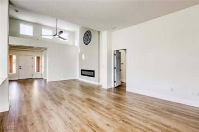 GOLF COURSE + MOUNTAIN VIEWS! Stunning single-story townhome on Highland Falls Golf Club in Nevada - for sale on GolfHomes.com, golf home, golf lot