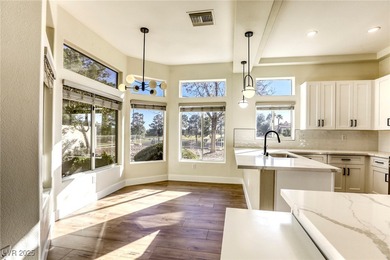 GOLF COURSE + MOUNTAIN VIEWS! Stunning single-story townhome on Highland Falls Golf Club in Nevada - for sale on GolfHomes.com, golf home, golf lot