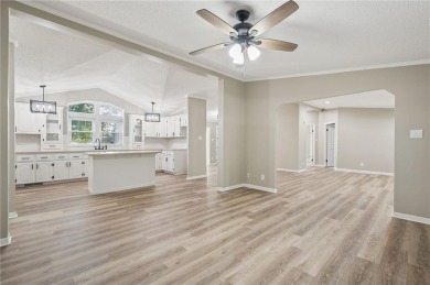 Spacious, clean and move-in ready! Freshly painted, new kitchen on Linn Valley Lakes - Deer Trace Golf Course in Kansas - for sale on GolfHomes.com, golf home, golf lot