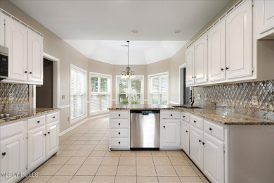 Step inside this beautifully built home with a grand on Cherokee Valley Golf Course in Mississippi - for sale on GolfHomes.com, golf home, golf lot