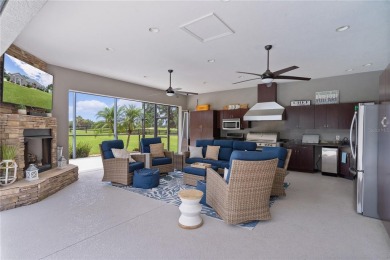 STUNNING GOLF FRONT OASIS WITH RESORT-STYLE OUTDOOR LIVING on Miona Lake Golf Club in Florida - for sale on GolfHomes.com, golf home, golf lot