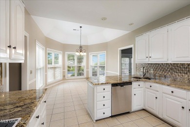 Step inside this beautifully built home with a grand on Cherokee Valley Golf Course in Mississippi - for sale on GolfHomes.com, golf home, golf lot